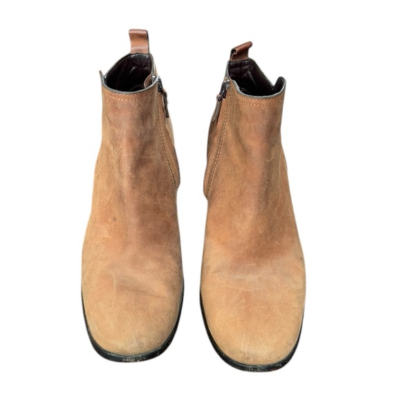 COLE HAAN CHESNEY Chestnut Brown Ankle Boots Size 11B - Picture 2 of 12